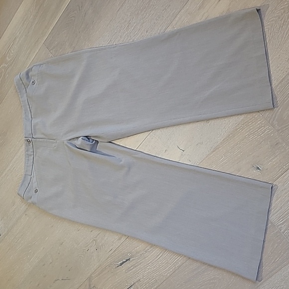 Lane Bryant Soft Gray Wide Leg Pants - Picture 2 of 8